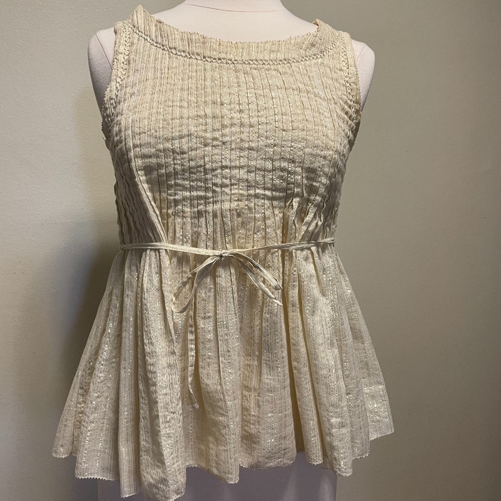 Sparkly Anthropologie Blouse